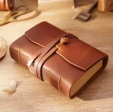 HandMade Vintage Cowhide travel Journal with Key Diary Gift